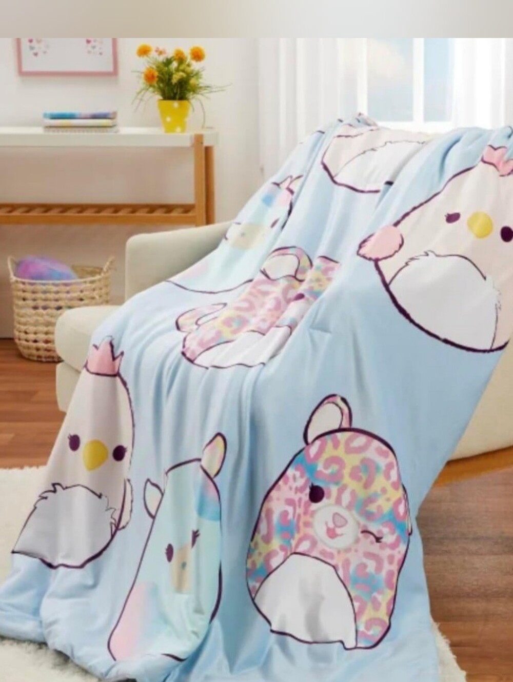 NEW Original Squishmallows Snuggle Throw 50x70 Carl Floyd Nestor LAST ONE
